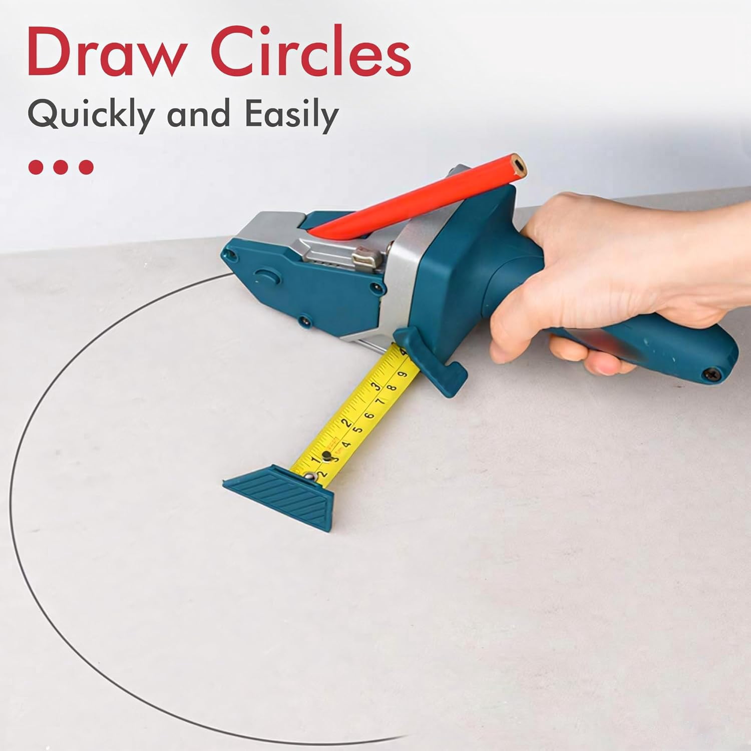 Glass Tile Drywall Cutter Tool:Cardboard Cutting Tools,Vinyl Plank Cutter with 5 Blades and 1 Pencil,Manual Cutter Tools Suitable for Gypsum Board, Foam Board, Kt Board and Plywood