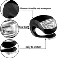 thumbnail image 5 of 12 Pcs Bicycle Light Silicone Led Bike Light Waterproof Bike Headlight And Taillight, 5 of 5