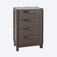 thumbnail image 3 of Armario Cajonero Organizador Rattan Closet Ropa Plástico Mediano Wengue Rimax, 3 of 4