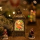 thumbnail image 5 of Farolillos navideños decorativos, luz nocturna, faroles navideños, lámpara de escritorio, farol de agua iluminado, decoración del hogar, farolillos, suministros para fiestas navideñas, 50 ml, 5 of 5