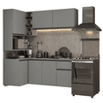 thumbnail image 2 of Cocina Integral Completa Modular Madesa Nice 265cm Gris 06, 2 of 12