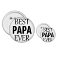 thumbnail image 1 of Mejor papá siempre cita el día del padre Insignia insignia botón diseño conjunto, 1 of 3