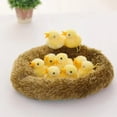 thumbnail image 3 of Peluches De Pollo, Peluche De Mamá Gallina De Granja Con Peluche De Gallinero Con Sonido-AM, 3 of 5