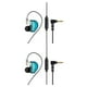 thumbnail image 2 of Matsuzay Auriculares con cable Auriculares con reducción de ruido con micrófono Gancho para la oreja Auricular Auriculares para juegos Type2 NO2, 2 of 6