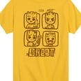 thumbnail image 3 of Marvel Guardians of the Galaxy - Groot Grid - Toddler And Youth Short Sleeve Graphic T-Shirt, 3 of 5