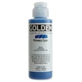 thumbnail image 2 of Golden� Fluid Acrylic, 4 oz., Primary Cyan, 2 of 2