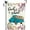 Back to School, variant on Hello Summer Small Garden Flag 12.5 x 18 Inch Double Sided Vertical Burlap Watermelon Truck Floral Yard Flags Summer Watermelon Yard Flags for Seasonal Outside Outdoor Decoration