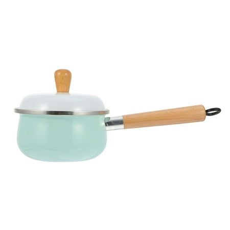 

1pc Enamel Pot Professional Cooking Pot Soup Pot Milk Pot Useful Baby Food Pot