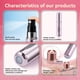 thumbnail image 3 of Aerosol atomizador recargable de perfume, 5 ml, paquete de 4, para viajes, 3 of 7