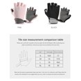 thumbnail image 4 of Half Finger Mesh Ice Silk Gloves, Riding Golf Motorcycle Breathable Sunscreen Summer Gloves, 4 of 5