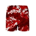 thumbnail image 6 of Bjutir Womens Pajamas Set Printed Strap Top Shorts Home Sleepwear 2 Piece Set Sleepwear Red, 6 of 6