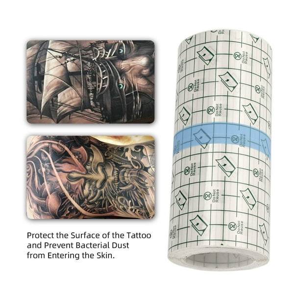 Film de tatouage respirant protecteur de 5 m après bandage de tatouage de  soin, solution pour les tatouages de film, accessoires de fournitures de  tatouage de protection 