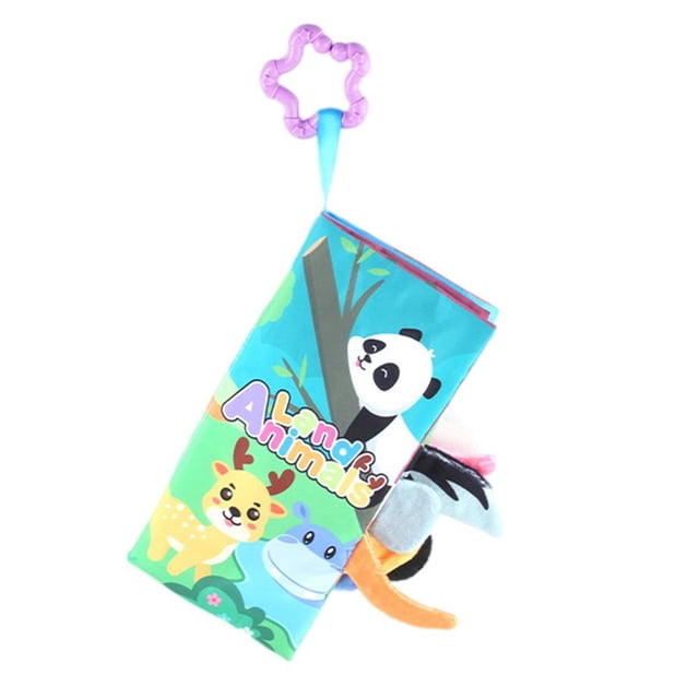 Books Premium Soft Baby Book for Boys Girls Developmental Toys Fabric Book for 1-year-old Babies & Infant heqiyong toy