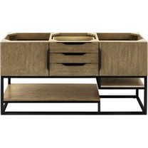 James Martin Vanities 983-V59d-Mb Columbia 59" Double Free Standing Vanity Cabinet - Wood