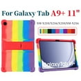 thumbnail image 2 of Pour Samsung Galaxy Tab A9 Plus Étui 2023 Tablette 11 Pouces Étui Antichoc pour Galaxy Tab A9 Plus + Support en Silicone Étui de Protection Rouge Tab A9 Plus 11 Pouces, 2 of 6