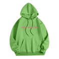 thumbnail image 6 of Christian Jesus Hoodies Mens Faith Religious Graphic Hooded Sweatshirt Spirng Fall Pullover Tops Green M, 6 of 7