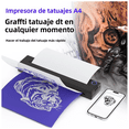 thumbnail image 2 of Impresora Térmica Stencil Para Tatuaje Bluetooth Tattoo Eo Safe Imports Negro, 2 of 5