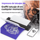thumbnail image 2 of Impresora Térmica Stencil Para Tatuaje Bluetooth Tattoo Eo Safe Imports Negro, 2 of 5