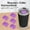 Purple, variant on Insulated Stainless Steel Travel Tumbler Mug 30oz Capacity Leakproof Lid for Hot Cold Drinks Outdoor Commuting