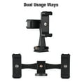 thumbnail image 3 of Andoer-2 Mobile phone holder,Cold Mount Live Universal Mount Dual 4 Cold Mount Live Oline Video Dual Clamp 4 AD-04 Universal Mount Dual C 4 ERYUE QISUO, 3 of 6