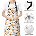 thumbnail image 6 of Bingfone Dog Faces Apron Gifts For Men, Women Professional Grade Chef Apron For Kitchen,Bbq & Grill, 6 of 9
