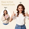 thumbnail image 3 of Set de satén nocturno Heatless Curlers Ystrybo Heatless Curls, 3 of 6