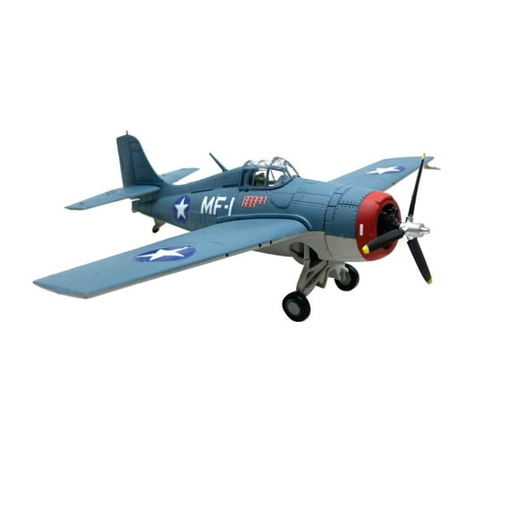 CSYANXING Grumman F4F Wildcat Fighter Model 1:72 Scale Diecast Alloy for Desk Shelf Display Gift