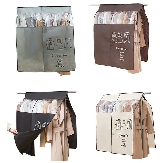 Ropa de tela no tejida, cubiertas a prueba de polvo, guardapolvo para el hogar, percha para guardarropa