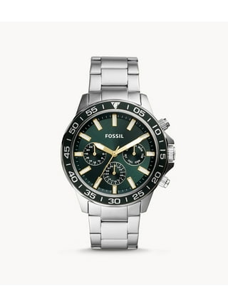 Fossil silver top watch mens
