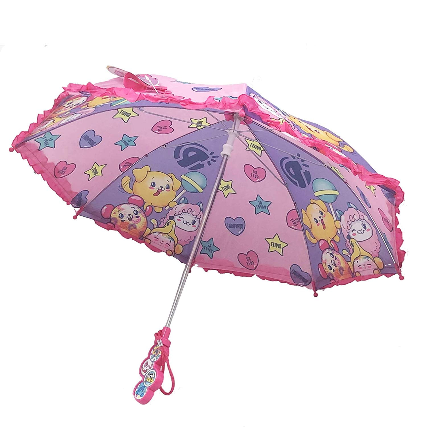 Pikmi Pops Surprise Kids Umbrella with Clamshell Handle