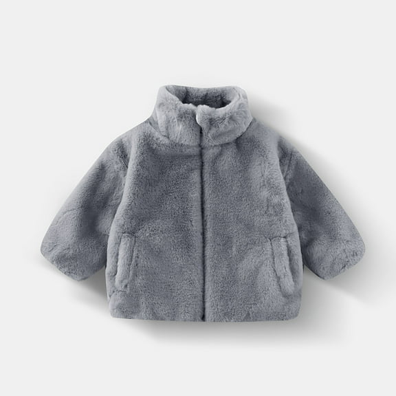 Kids Winter Coat Jacket Cute Jackets with Pockets for Kids Baby Girls Winter Coat Baby Boy Clothes 12-18 Months