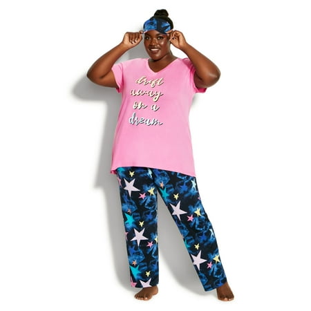 

Avenue Women s Plus Size Dream On Sleep Set