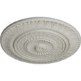 thumbnail image 3 of Ekena Millwork 26 5/8"OD x 2 1/4"P Christopher Ceiling Medallion, Hand-Painted Pot of Cream, 3 of 5