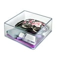 thumbnail image 2 of 8" Deluxe Clear Acrylic Square Cube Bin for Counter, 4-Pack, 2 of 5