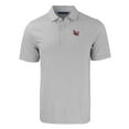 thumbnail image 2 of Men's Cutter & Buck  Gray/White Lamar Cardinals Big & Tall Forge Eco Double Stripe Stretch Recycled Polo, 2 of 3