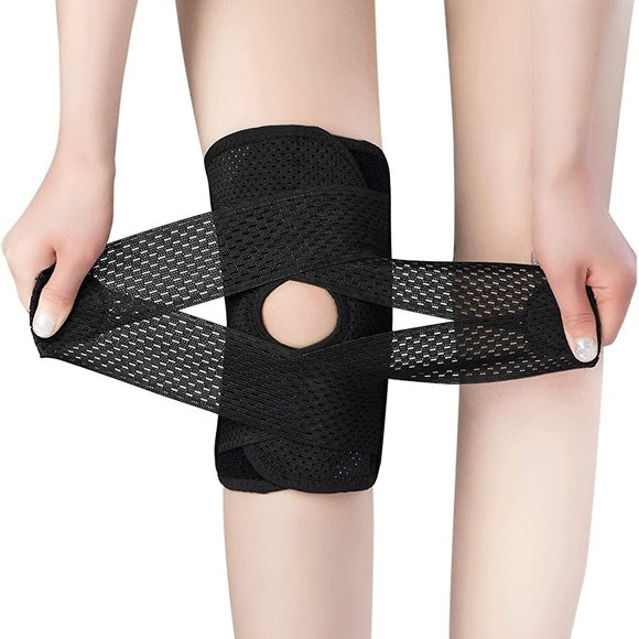 Knee Brace With Side Stabilizers, Adjustable Knee Support Brace For Meniscal Tear Knee Pain Acl Mcl Arthritis Injuries Recovery, Support For Men And W