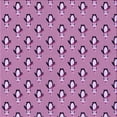 thumbnail image 1 of Ahgly Tapis d'Intérieur Lavable en Machine Carré Violet Transitionnel, 8 Pieds Carré, 1 of 7