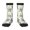 3 Black, variant on Fuzoiu Rainbow Llama Print Kids Socks For Boys Girls,Grip Crew Socks with Non Slip,Lightweight Stretch Crew Socks,Toddlers Crew Boot Socks