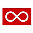 thumbnail image 1 of Drapeau Rouge Métis (3 par 5 Pieds), 1 of 1