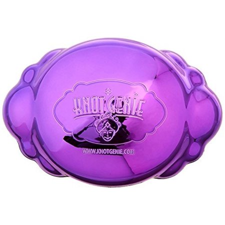 Steel Knot Brush - Knot Genie Teeny Detangling Brush Peaceful Purple