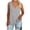 Gray, variant on Vivianyo HD Women's V Neck Sleeveless Tank Top, Loose Fit Side Slit Casual Basic Summer Shirt, Women's Hot Pink, Sizes XL-5XL