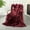 Red, variant on TRUSTWARMTH Electric Heated Blanket Throw 50"x60" with 6 Heating Levels 4 Hours Auto off Fast Heating Over-Heated Protection Ultra Soft Warm Flannel,Warm Gifts,Green