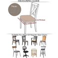 thumbnail image 3 of Funda de asiento de silla de comedor elástica suave Protector de cojín de asiento Baobao, 3 of 5