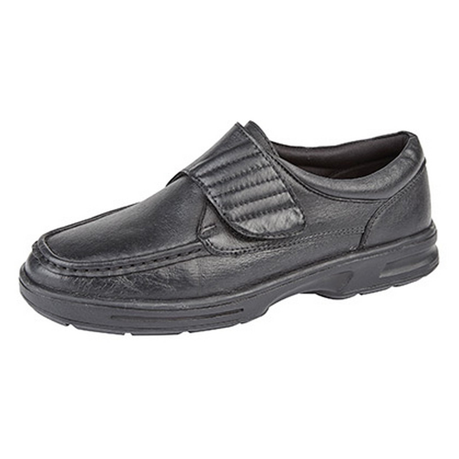 Womens Dr Keller Black Leather Work Office Comfort Casual Slip On Shoes UK 4-8 
