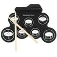 Electronic Drum Set 7 Pads 5 Tunings 8 Demonstration Songs 3 Rhythms