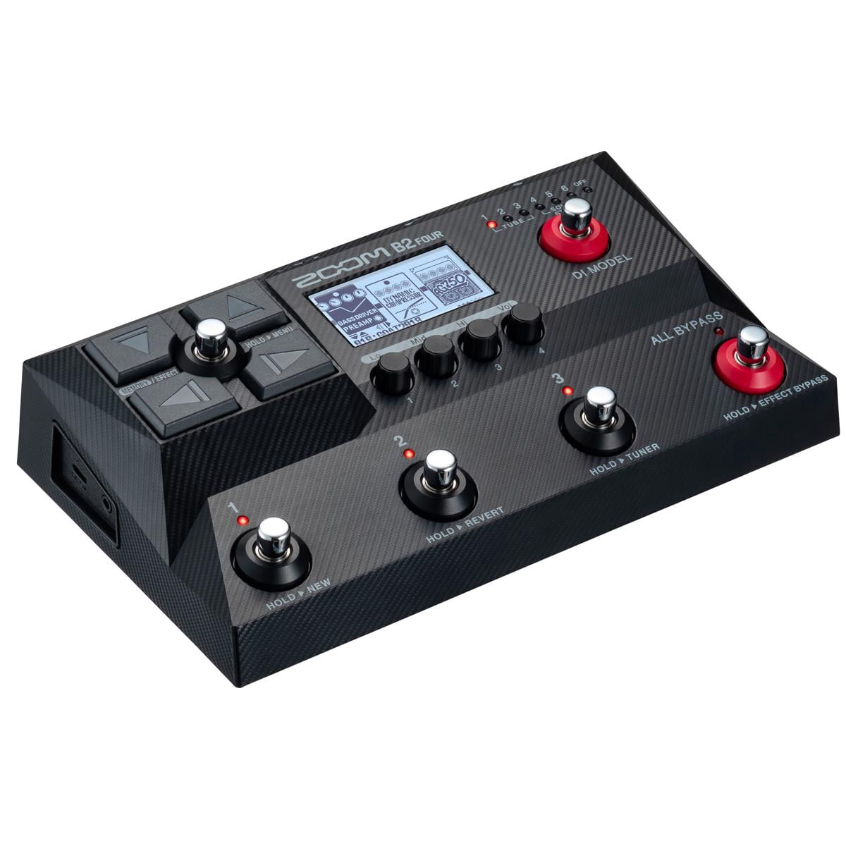 Zoom B2 FOUR Amp and Effects Emulator