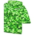 thumbnail image 3 of Minecraft Garçons Creeper Pixel Robe de Chambre _u, 3 of 3