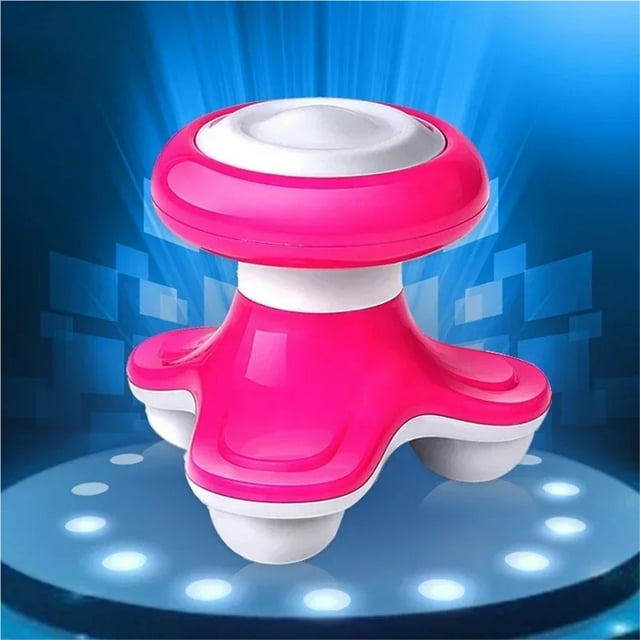 USB Mini Neck Massager Multi Function Plastic Triangle Shape Electric USB Beauty Anti Cellulite Massage Relaxation Instrument