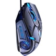 thumbnail image 2 of Gaming Mouse Low-noise 7 Color Backlight 6 Key Anti-slip Mechanical Mouse Gaming Accessory, Grey, 2 of 10