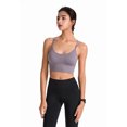 thumbnail image 5 of Women Bras Woman Bras With String Quick Dry Shockproof Running Fitness Large Size Underwear Comfortable Bras for Women Purple M, 5 of 8